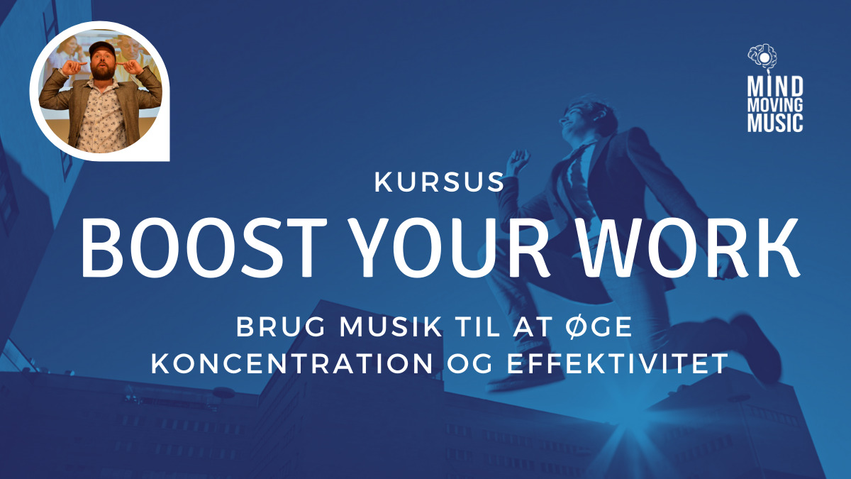 Skru op for arbejdsglæden burg musik til at øge effektivitet og koncentration og sænke stress